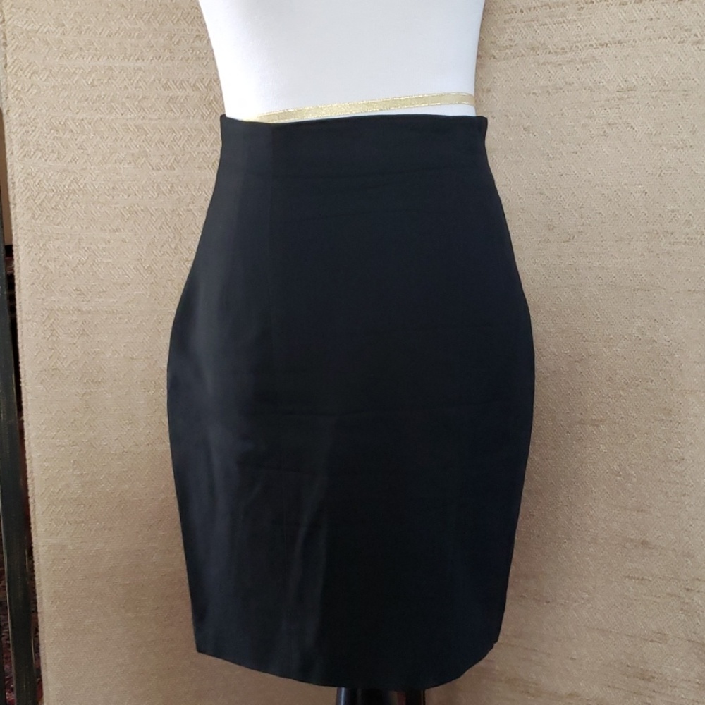 BEBE vintage black pencil skirt